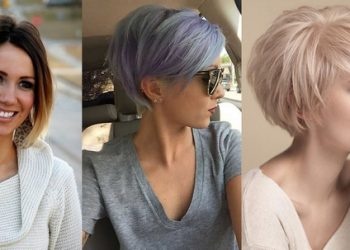 Modne fryzury 2018 damskie krótkie włosy