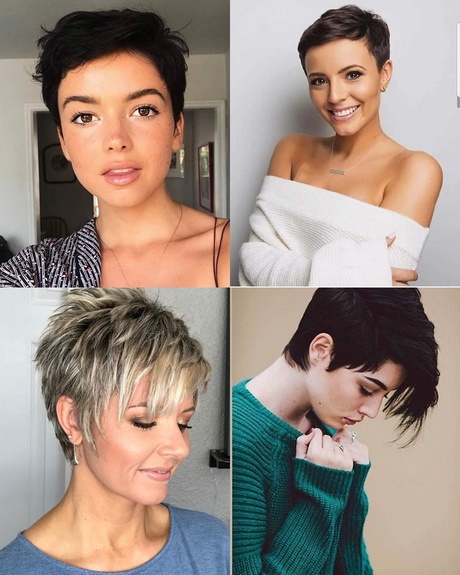 Bardzo krótkie fryzury damskie 2021