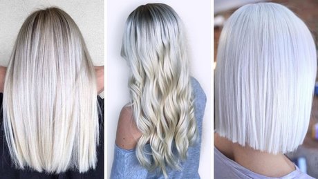 Kolory włosów blond 2019