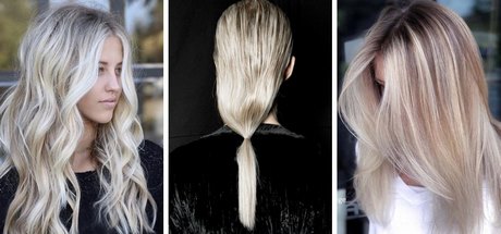 Koloryzacja blond 2019