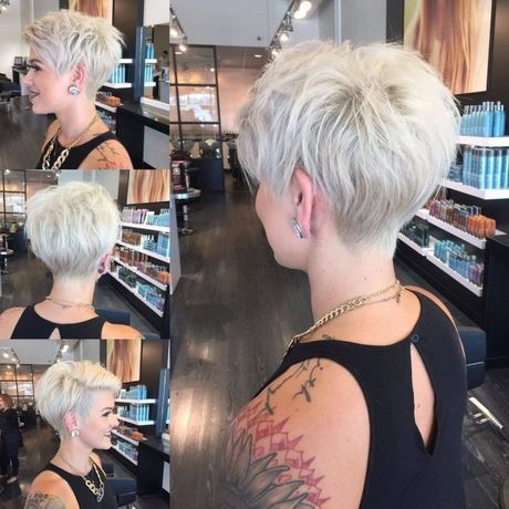 Krótkie Fryzury Damskie 2019 Blond