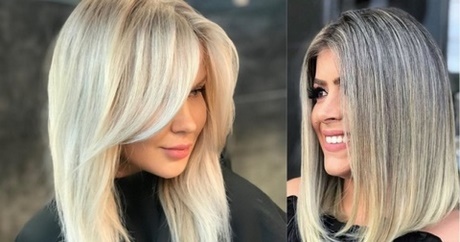 Modne blond fryzury 2019