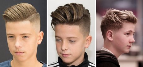 Modne fryzury dla chłopców 2019