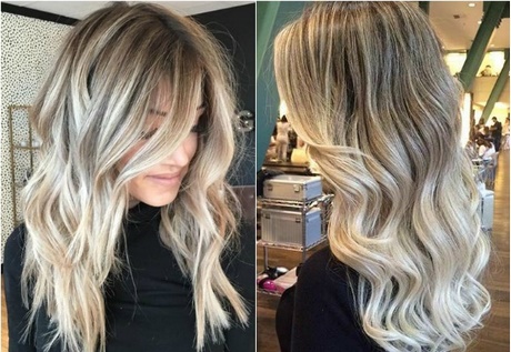 Modne pasemka blond 2019