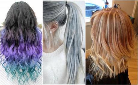 Trendy włosy 2019 kolor