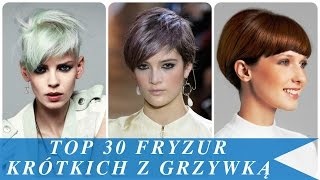 Modne fryzury damskie 2018 półdługie