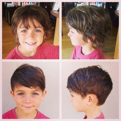 Długie fryzury dla chłopców