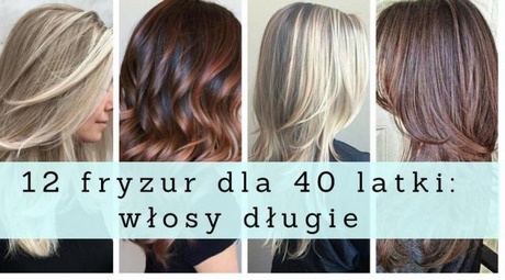 Modne fryzury damskie po 40