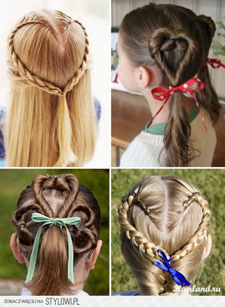 Piękne fryzury dla dziewczynek