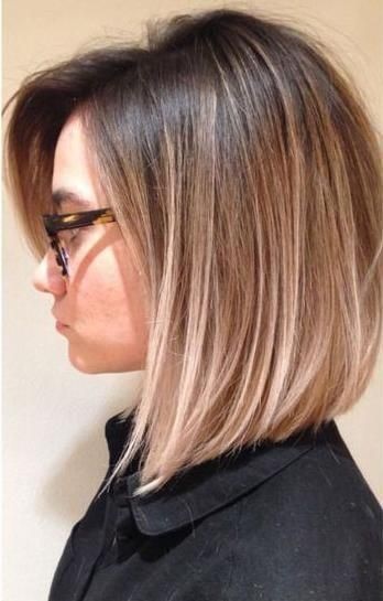 Fryzury 2017 Ombre