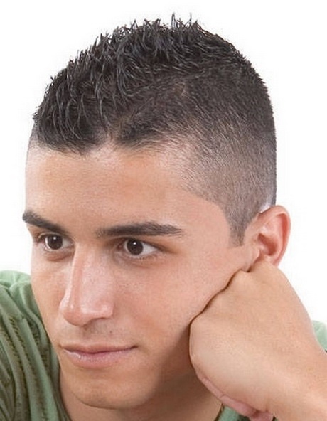 Fryzury męskie krótkie włosy