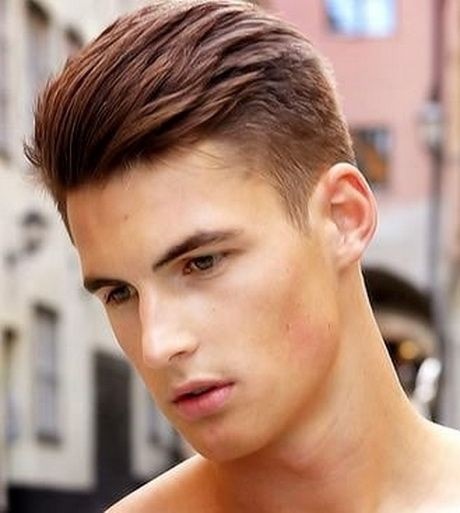 Modne fryzury młodzieżowe męskie