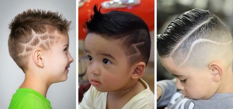 Fajne fryzury dla dzieci chłopców
