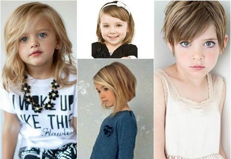 Fryzury dla małych dziewczynek z krótkimi włosami
