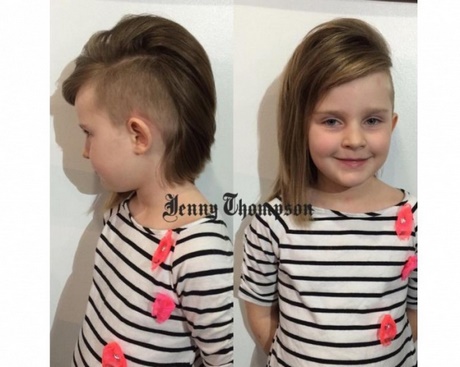 Krótkie fryzury dla małych dziewczynek