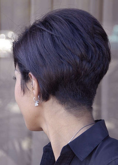 Krótkie fryzury tył głowy