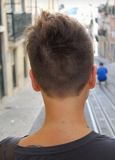 Krótkie fryzury tył głowy