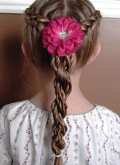 Modne fryzury dla dziewczynki