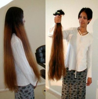Strzyżenie długich włosów fryzury
