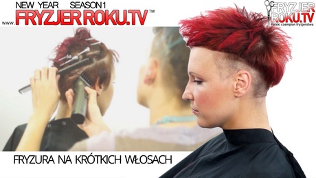 Styling na krótkich włosach