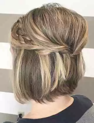 Eleganckie fryzury na krótkie włosy