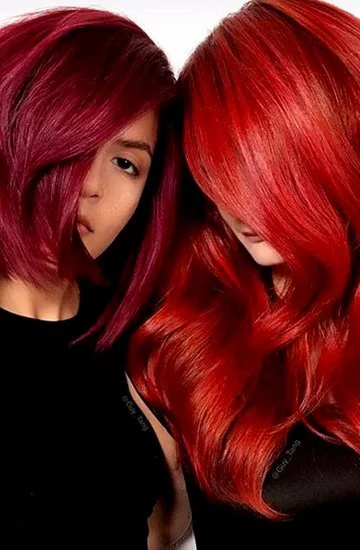 Modne rude kolory włosów