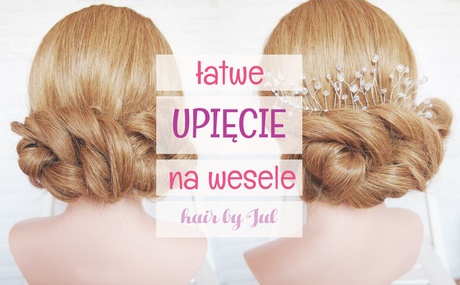 Łatwe upięcie na wesele