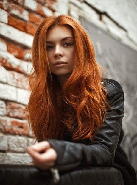 Włosy rude