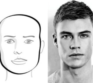 Fryzura męska a kształt twarzy