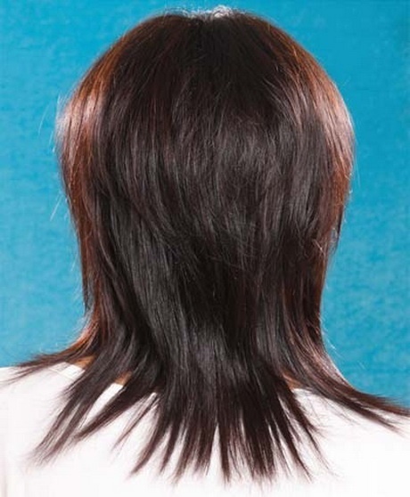 Włosy cieniowane w trójkat
