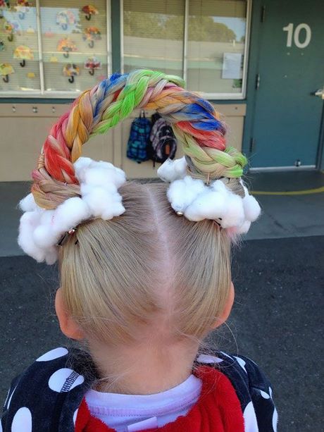 Dziwne fryzury dla dzieci