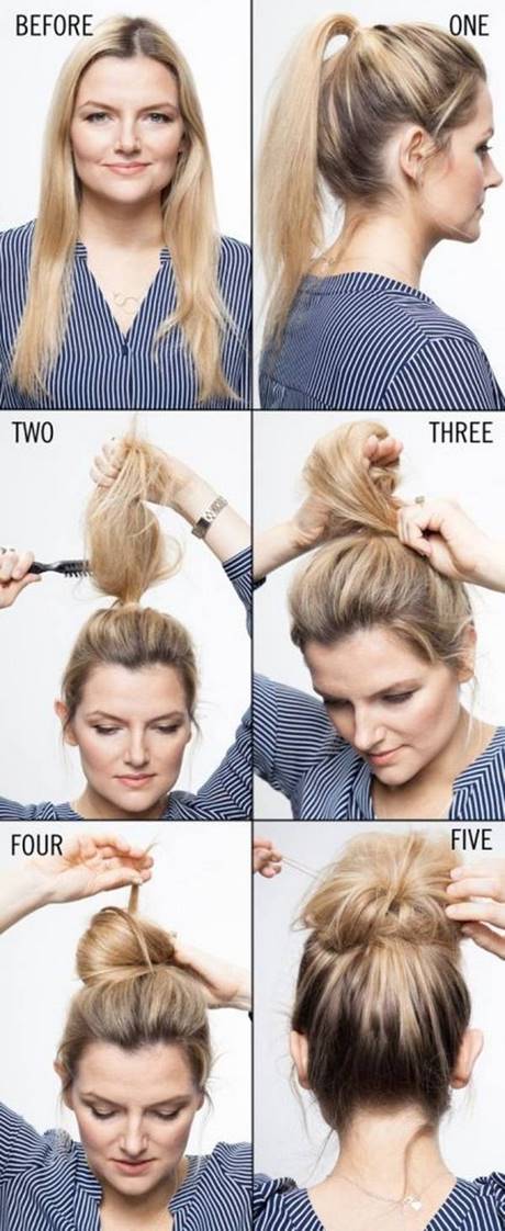 Jak szybko związać włosy