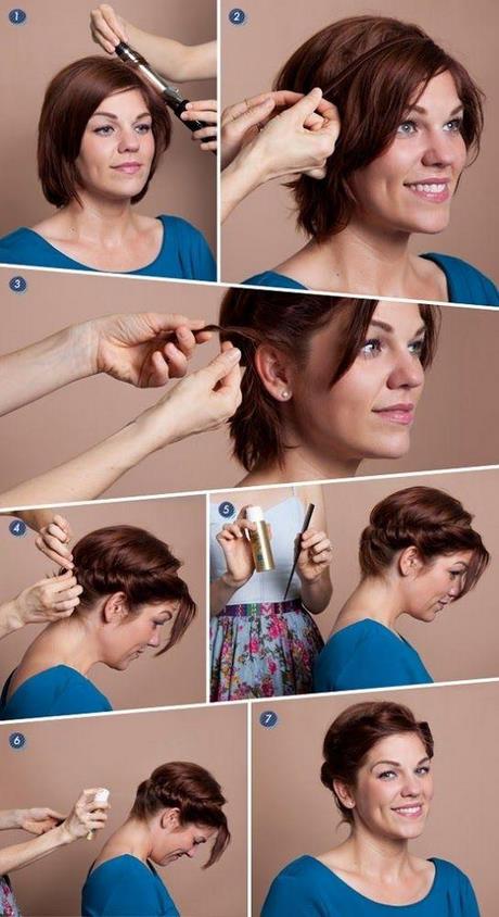 Jak uczesać krótkie włosy do góry