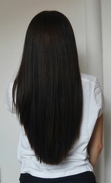 Włosy cieniowane z tyłu