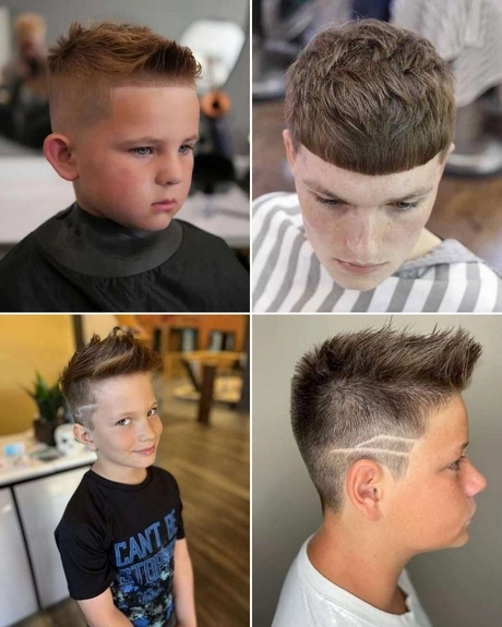 Modne fryzury dla chłopców 2024
