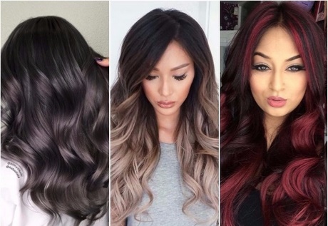 Najmodniejsze kolory włosów 2019